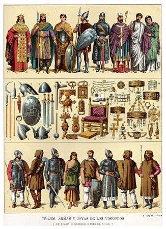 El VESTITEN ÈPOCA VISIGODA DEL SEGLE V AL VIII dC