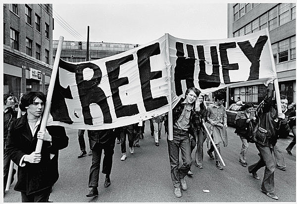 Free Huey Newton Protest