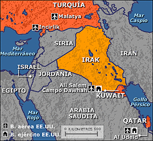 La actual Mesopotamia