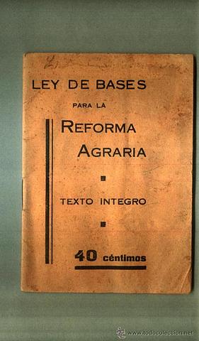 Ley de Bases de la Reforma Agraria