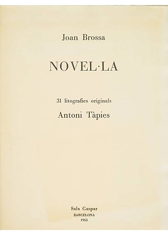 Novel·la