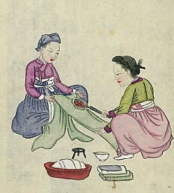 Steaming Clothes
