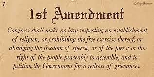 1st amendment