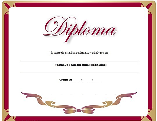 Diploma de excelencia