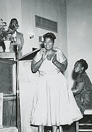 Mahalia becomes the first gospel singer to perform at New York's Carnegie Hall