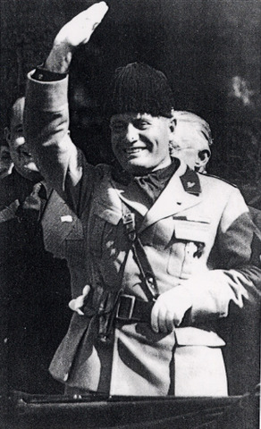 Fascist Party established under Mussolini in Italy