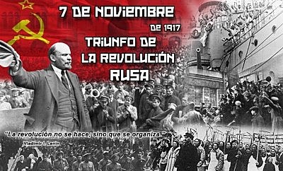Triunfo de la revolución Rusa