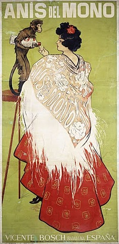 Ramon Casas catellisme (Anís del Mono)