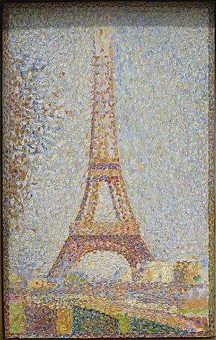 Torre Eiffel (Seurat). Postimpressionisme