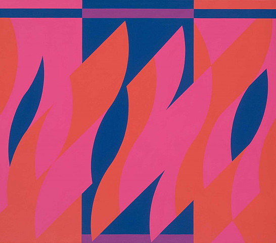 Two Reds With Violet