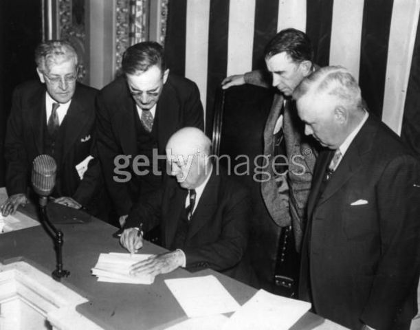 US begins passing Neutrality Acts