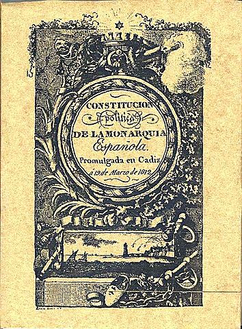 Redactan la Constitución de 1812