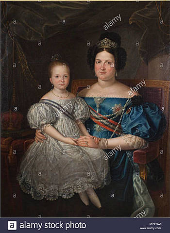 1833-1840 Regencia de María Cristina.