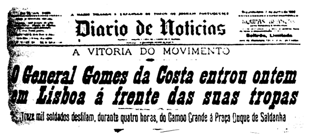 Golpe de Estado: o levantamento militar de Braga