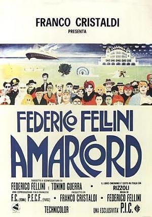 Amarcord Banda sonora:Compositor: Nino Rota, Carlo Savina Año de composicion:1973