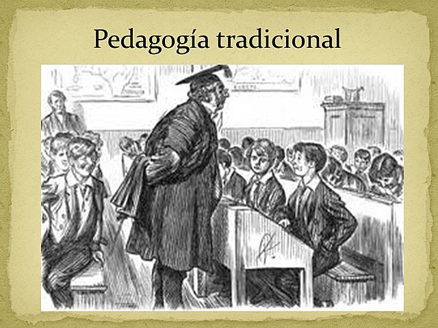 Confrontación de la Pedagogía Tradicional