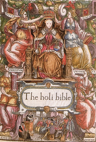 Elizabeth I restores England to Protestantism