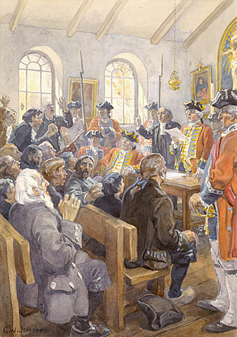 Expulsion of the Acadians