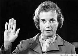 The appointment of the first women justice of the supreme court