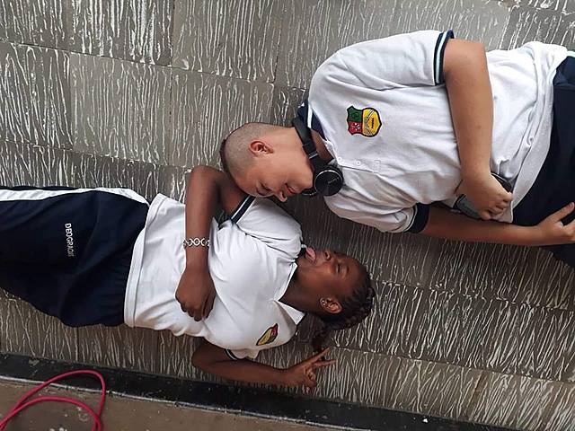 la persona que me sentí muy feliz