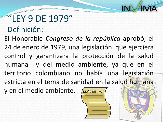Código Sanitario Nacional para la protección del Medio Ambiente