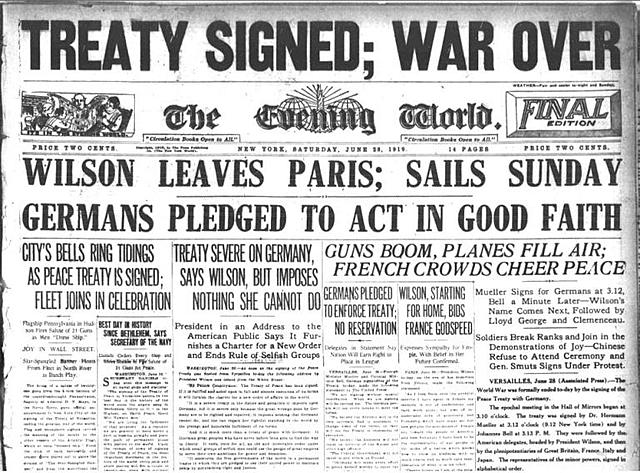 Treaty of Versailles