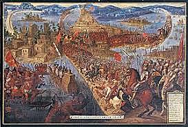 Fall of the Yucatan Peninsula