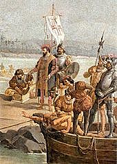 Portuguese arrival in Brazil