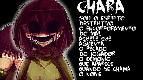 CHARA FICA DO MAL
