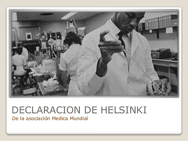 Declaración de  Helsinki