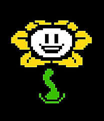 ASRIEL REENCARNA EM UMA FLOR DOURADA (FLOWEY)