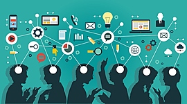 Timeline: Fundamentos Curriculares Siglo XX hasta Sociedad del Conocimiento