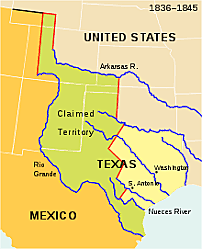 Texas Enters the United States