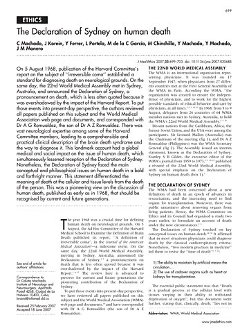 Declaración de Sydney