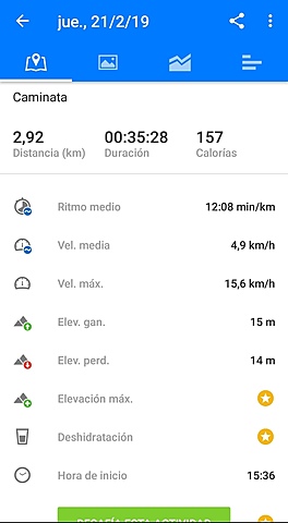 Salud. Rutas con Runtastic 2.