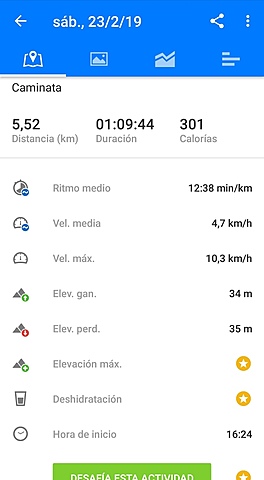 Salud. Rutas con Runtastic 2.