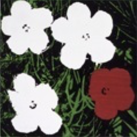 Warhol, Flowers.