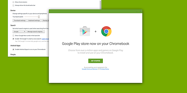 Android и Chrome OS