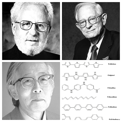 Alan Jay Heeger, Alan G. MacDiarmid, Hideki Shirakawa.