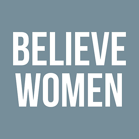 #believewomen