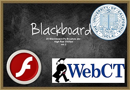 Flash, Blackboard, WebCT
