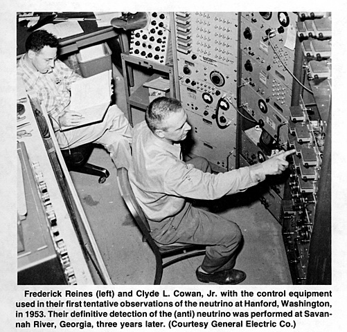 Clyde L. Cowan y Frederick Reines