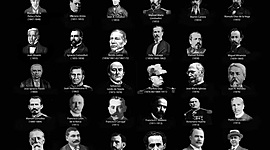 Timeline: Presidentes de México (1877-1964)