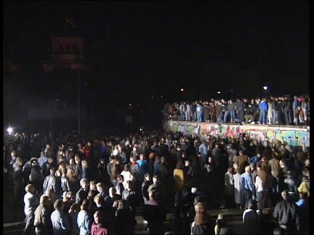 Caida del muro de Berlín