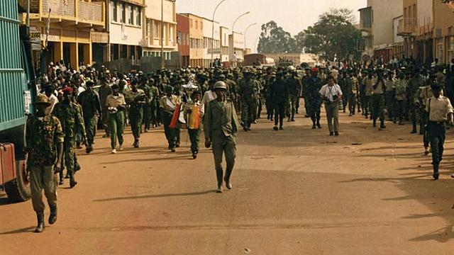 RPF liberation of Kigali