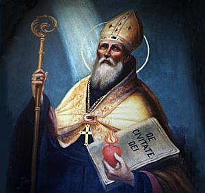 San Agustín se ordeno sacerdote