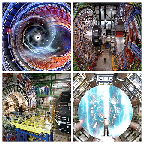 El Colisionador de Hadrones (LHC).