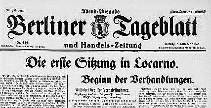 Locarno pacts