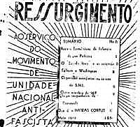 Nasce o MUNAF (Movimento de Unidade Nacional Antifascista)