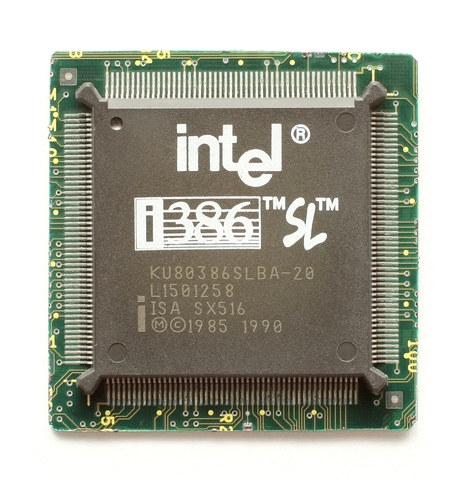 El microprocesador Intel 80386